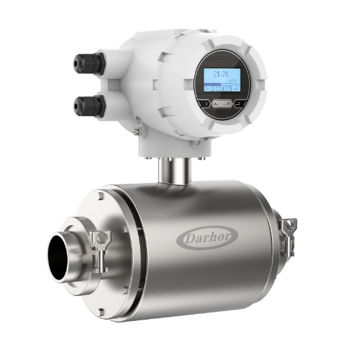 DH1000-S Sanitary Electromagnetic Flow Meter Clamp connection