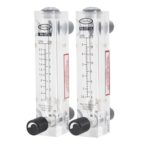 DFA-T Panel Mount Water Flow Meter RO Flowmeter