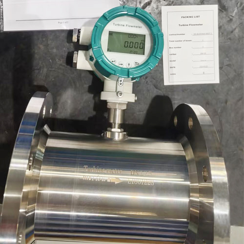 DH500-C Digital display Turbine flow meter 4-20mA output
