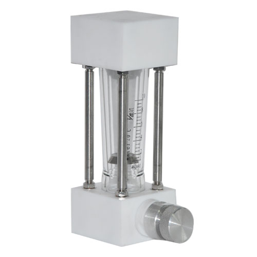 DK300 PTFE material glass tube rotameter