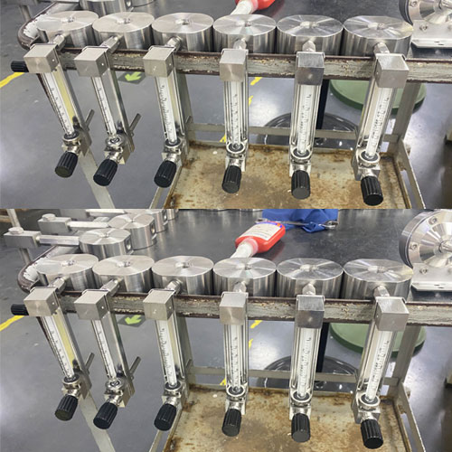 DK800 High accuracy Glass tube flow meter rotameter